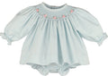 Welcome Home Waves Smocked Set-Blue