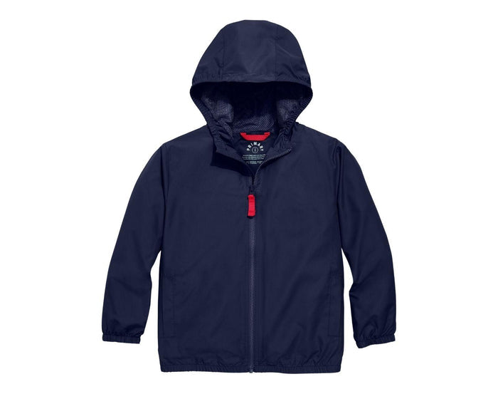 Primary - Windbreaker - Navy - Available at www.tenlittle.com