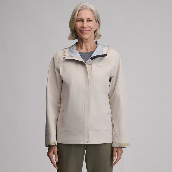 Women's Chair Six 3L Shell Jacket-Pumice-1