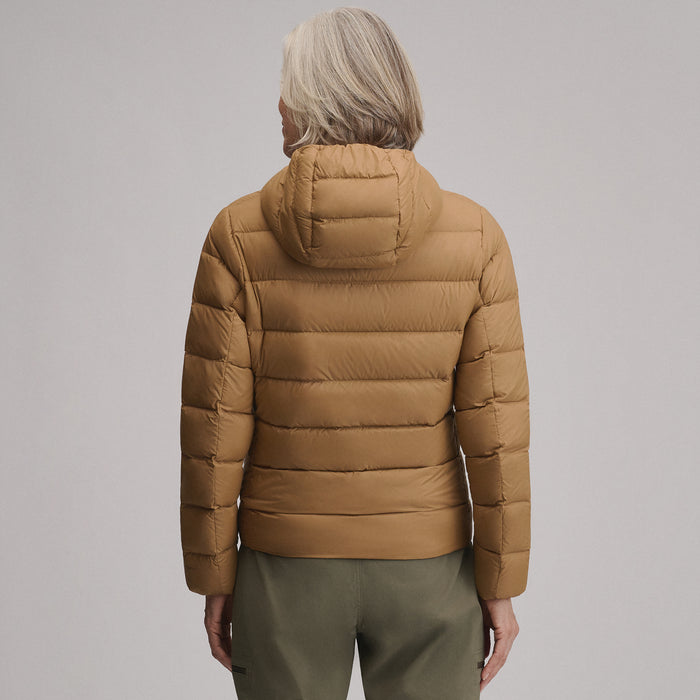 Hoodie Cirruslite Down-Camel-8