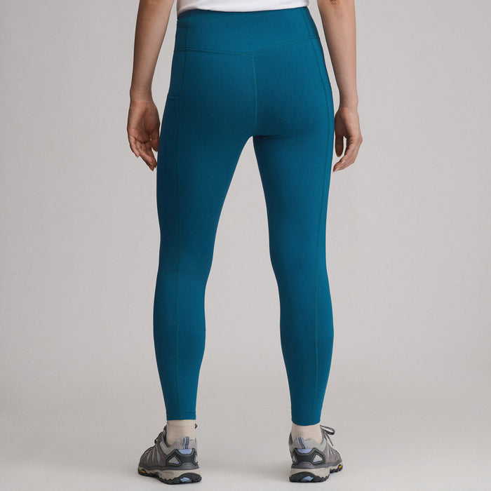 Women's Cold Weather Legging-Meridian Blue-2