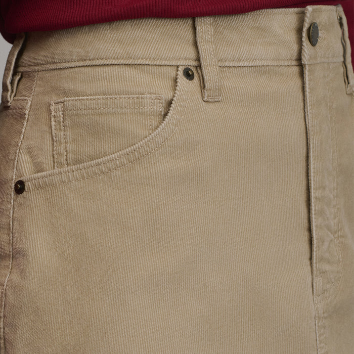 Women's Cord Skirt-Cordovan-3