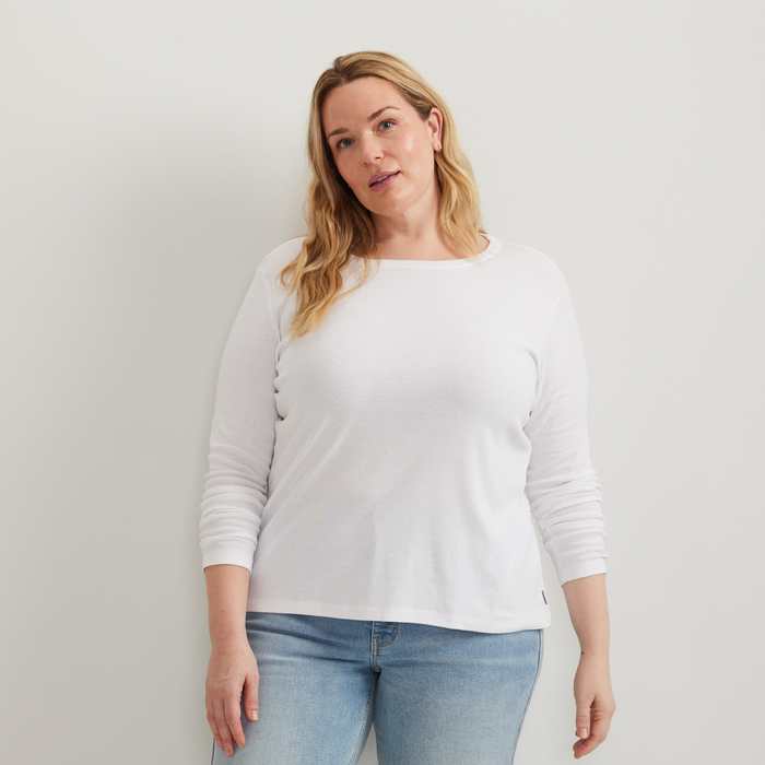 White / Plus / 2X