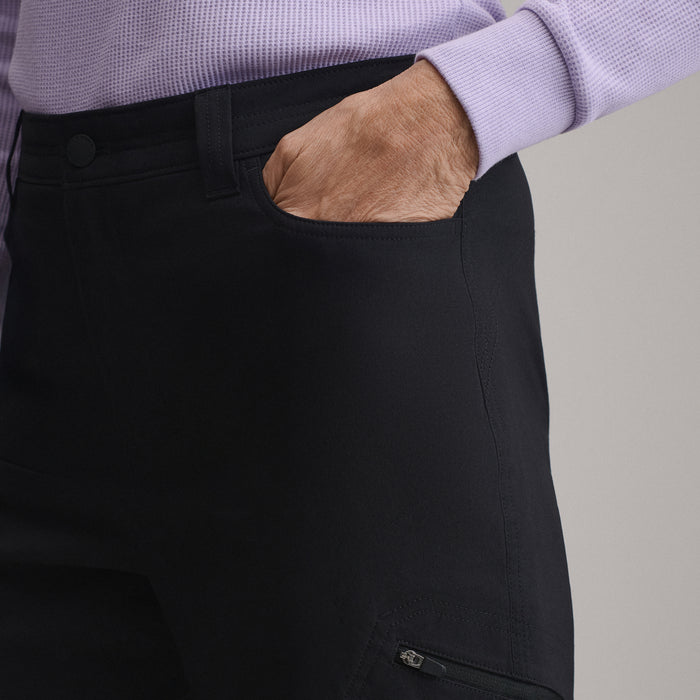 Women's Updated High-Rise Guide Pro Lined Pants-Black-6