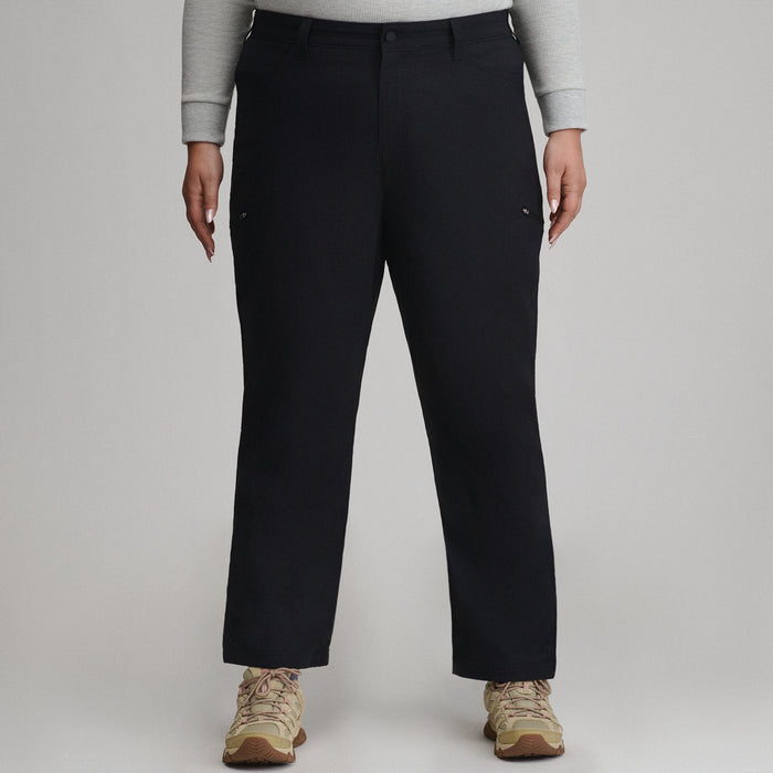 Women's Updated High-Rise Guide Pro Lined Pants-Black-1