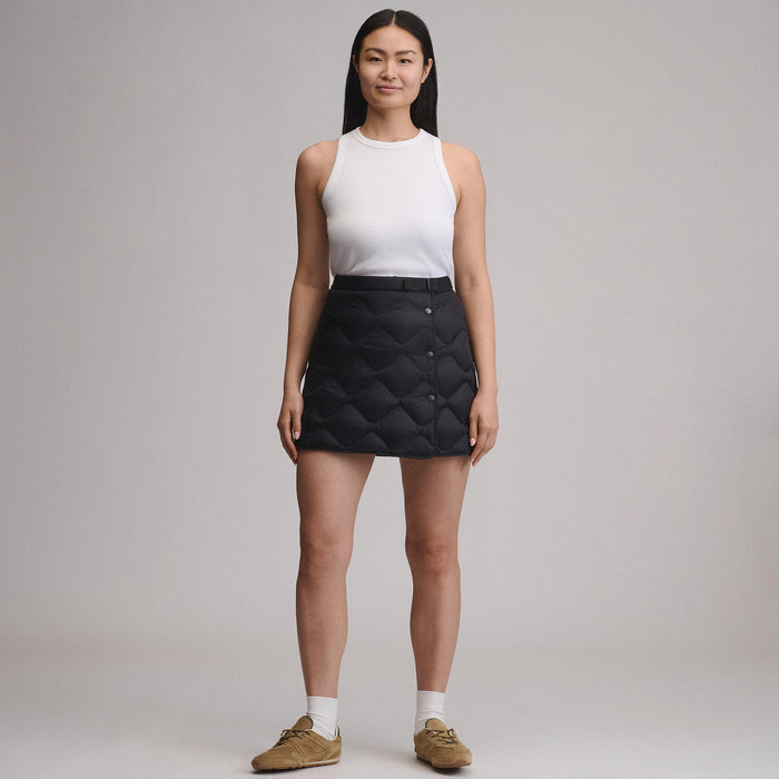 Women's Insulated Skirt-Black-4