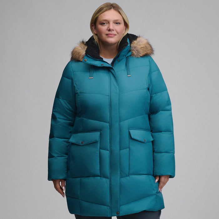 Lodge Cascadian Down Parka-Meridian Blue-1