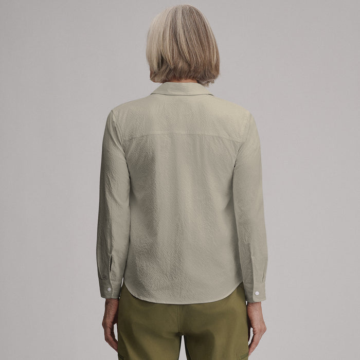Women's Mountain 3.0 Long-Sleeve Shirt - Solid-Dusty Sage-2