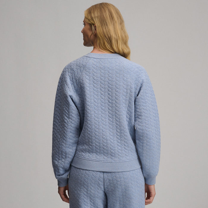Women's Quilted Crew-Cascade-2