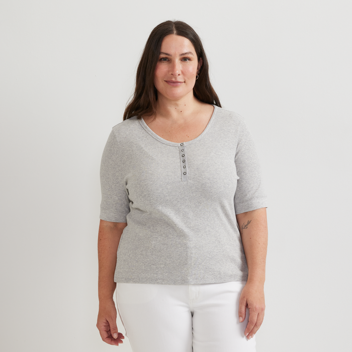 Lt Htr Gray / Plus / 2X