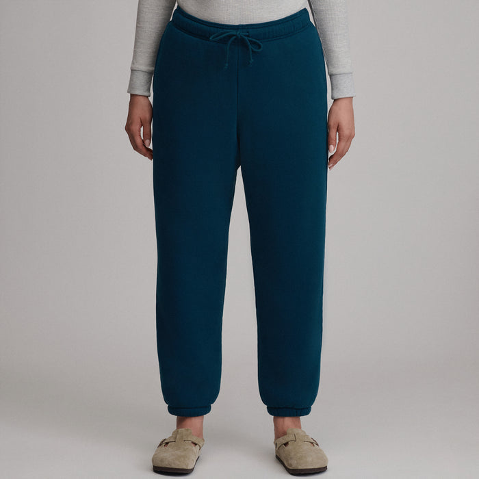 Women's The Vintage Soft Faux Sherpa Lined Jogger-Marine-6