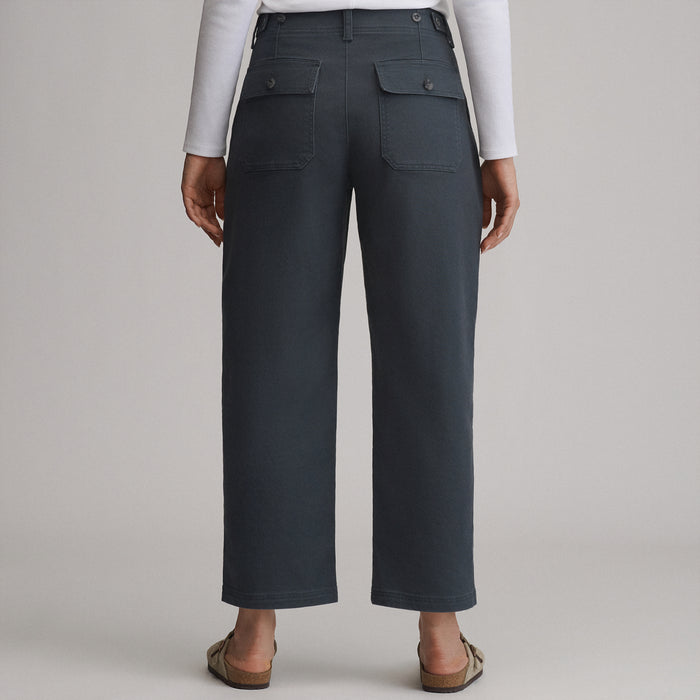 Women's Utility Twill Pants-Storm-4
