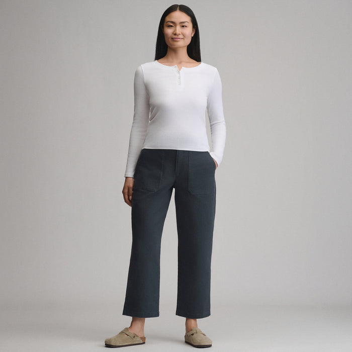 Women's Utility Twill Pants-Storm-10