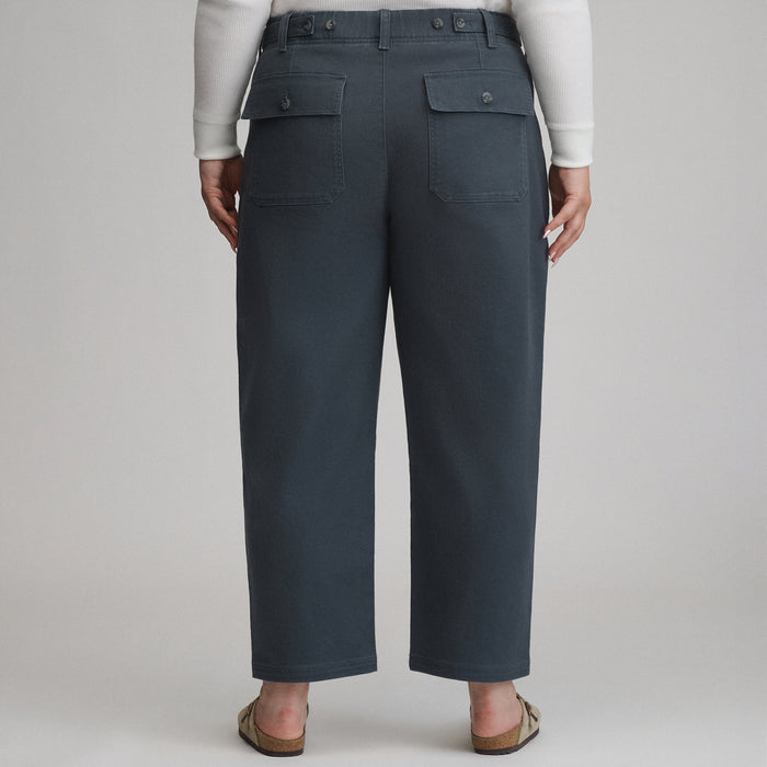 Women's Utility Twill Pants-Storm-3