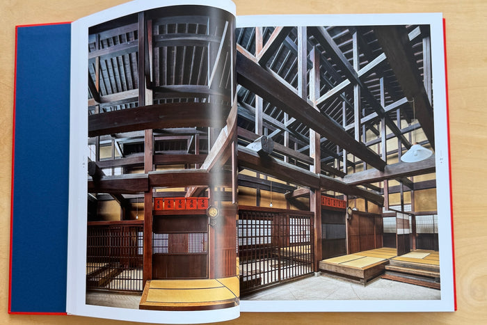 Sake factory space at Yoshijima House.